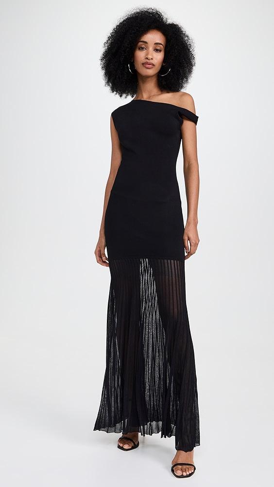 SIR. Indigo Twist Dress | Shopbop Product Image