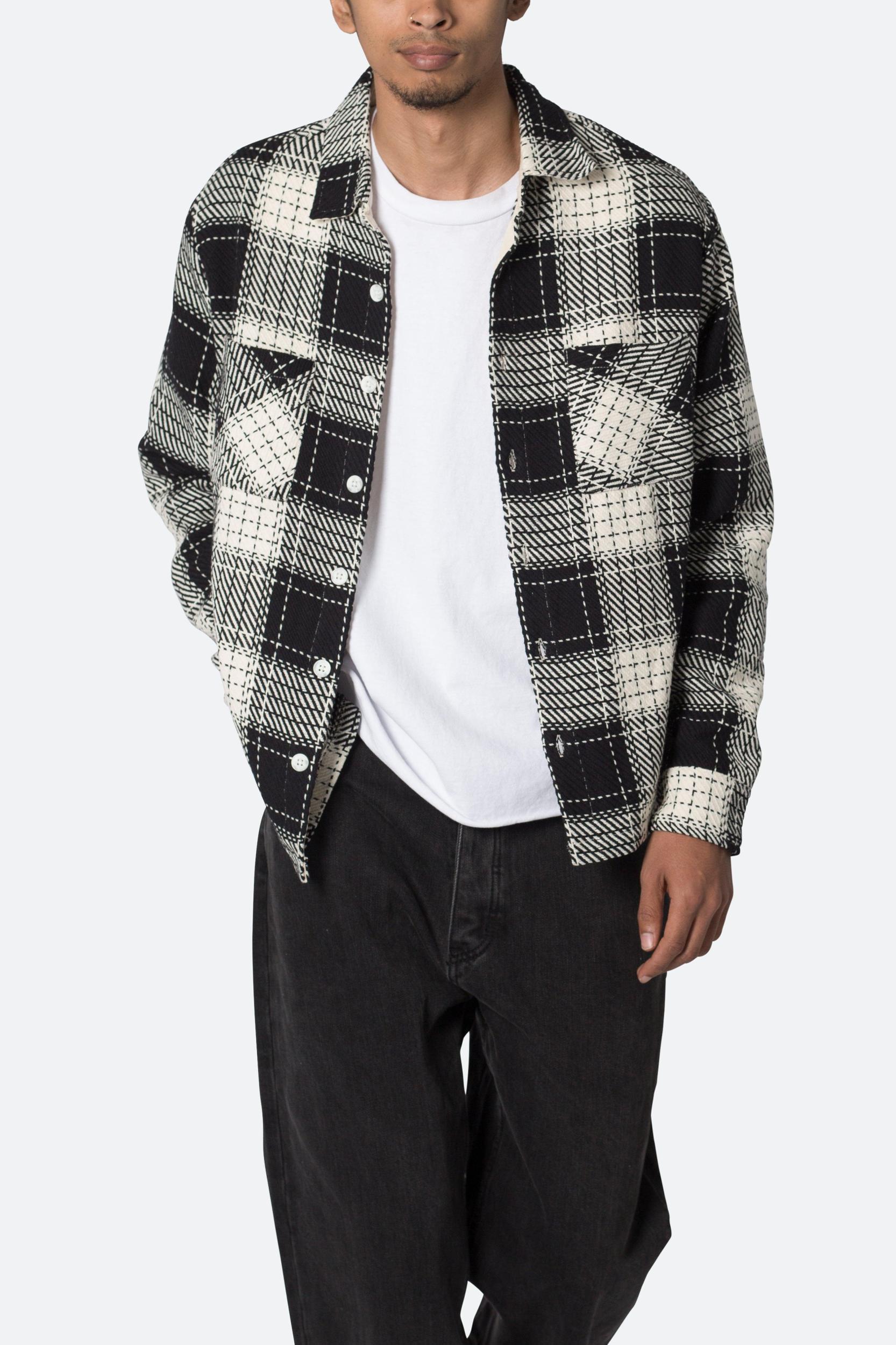 Classic Flannel Shirt - Black Product Image