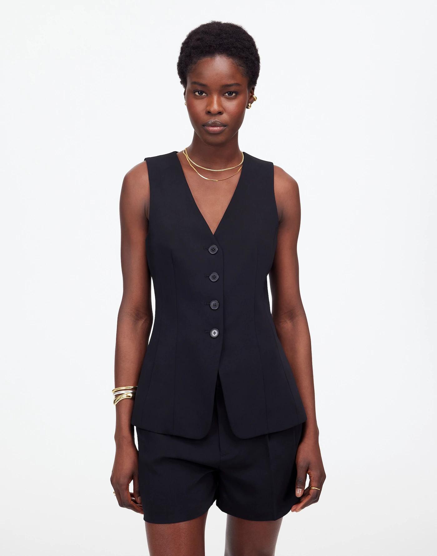 Cutaway Long Vest Product Image