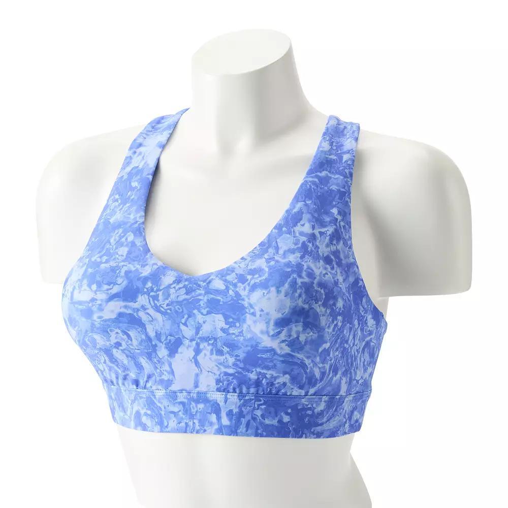 Tek Gear Ultrastretch Medium-Impact V-Neck Sports Bra, Womens Product Image