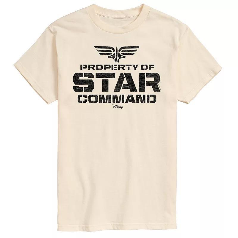 Disney / Pixars Lightyear Mens Property Star Command Graphic Tee Product Image