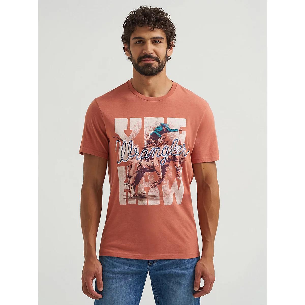 Men's Yee Haw Graphic T-Shirt in Redwood Heather Product Image