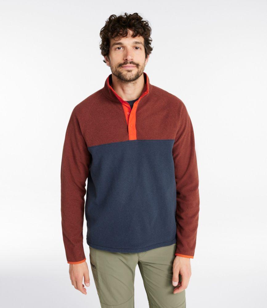 Men's All Season Access Fleece Pullover, Colorblock Product Image