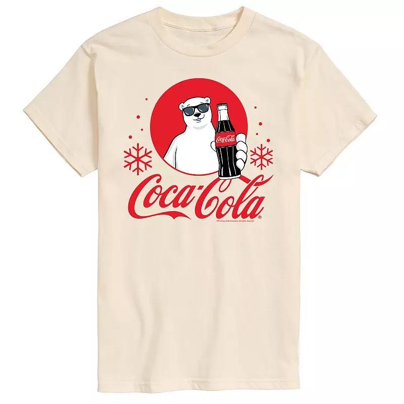 Mens CocaCola Polar Bears Tee Blue Product Image