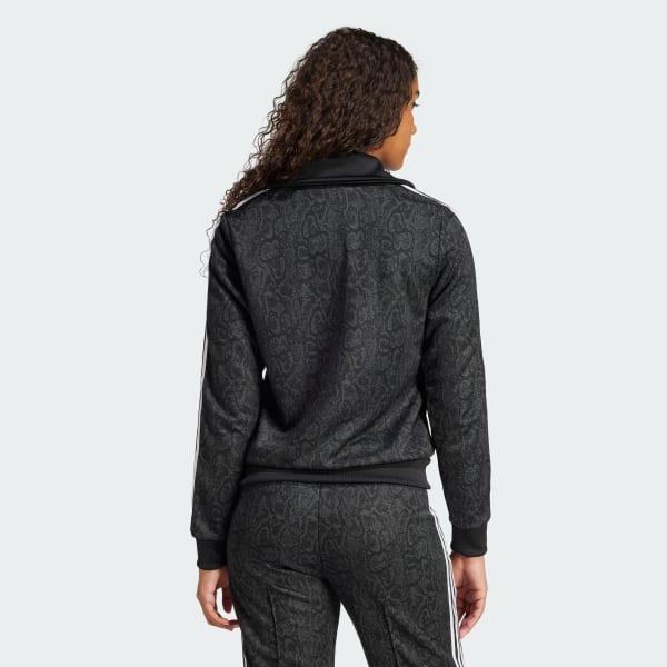 adidas Snake Firebird Track Top Black XS Womens Product Image