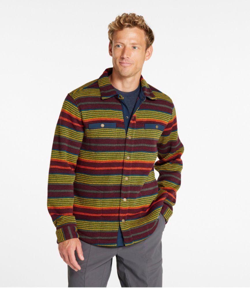 
                            Men's Bean's Sweater Fleece Shirt Jac, Print
                         Product Image