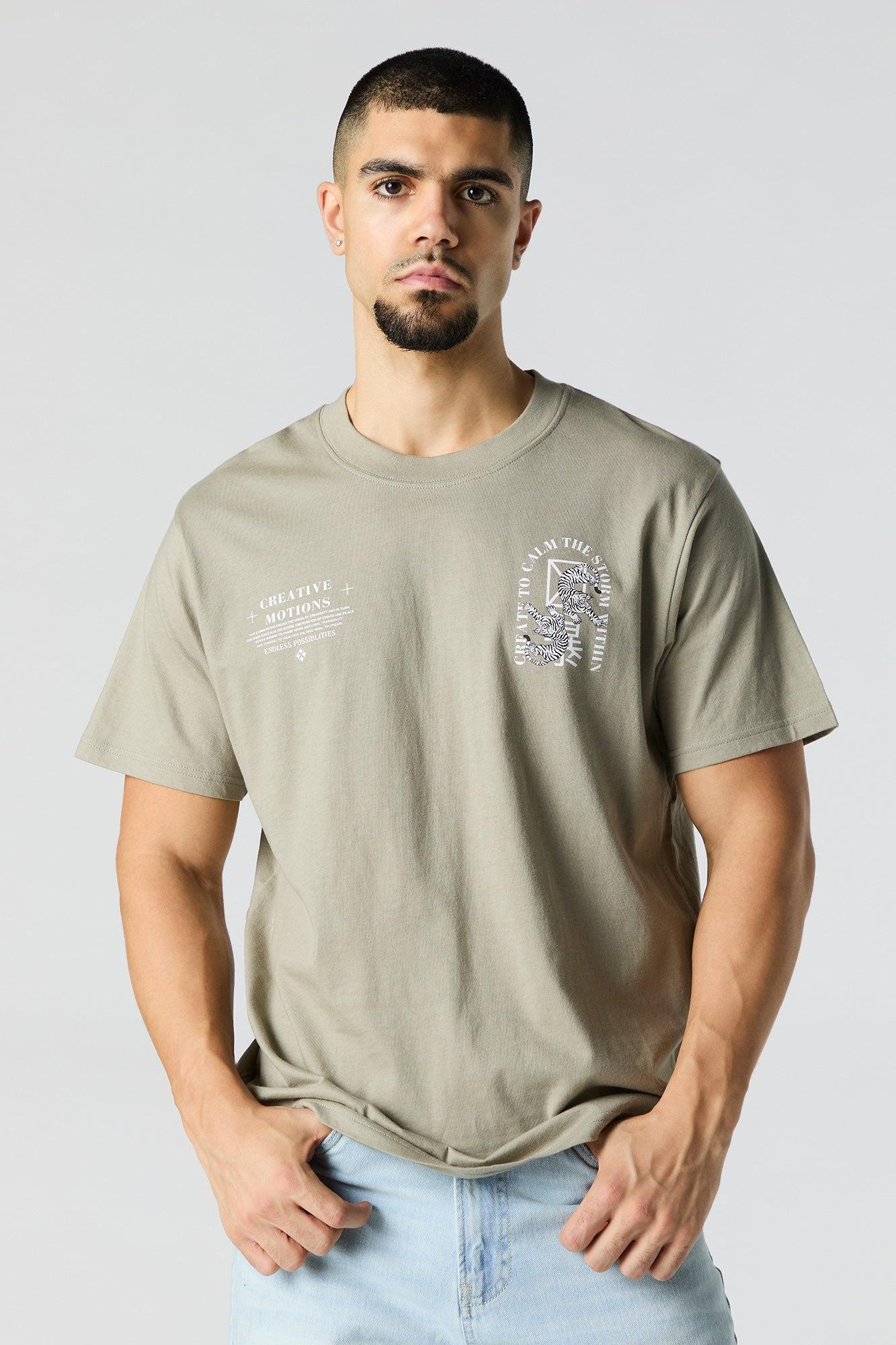 Creative Motions Graphic T-Shirt Male Product Image