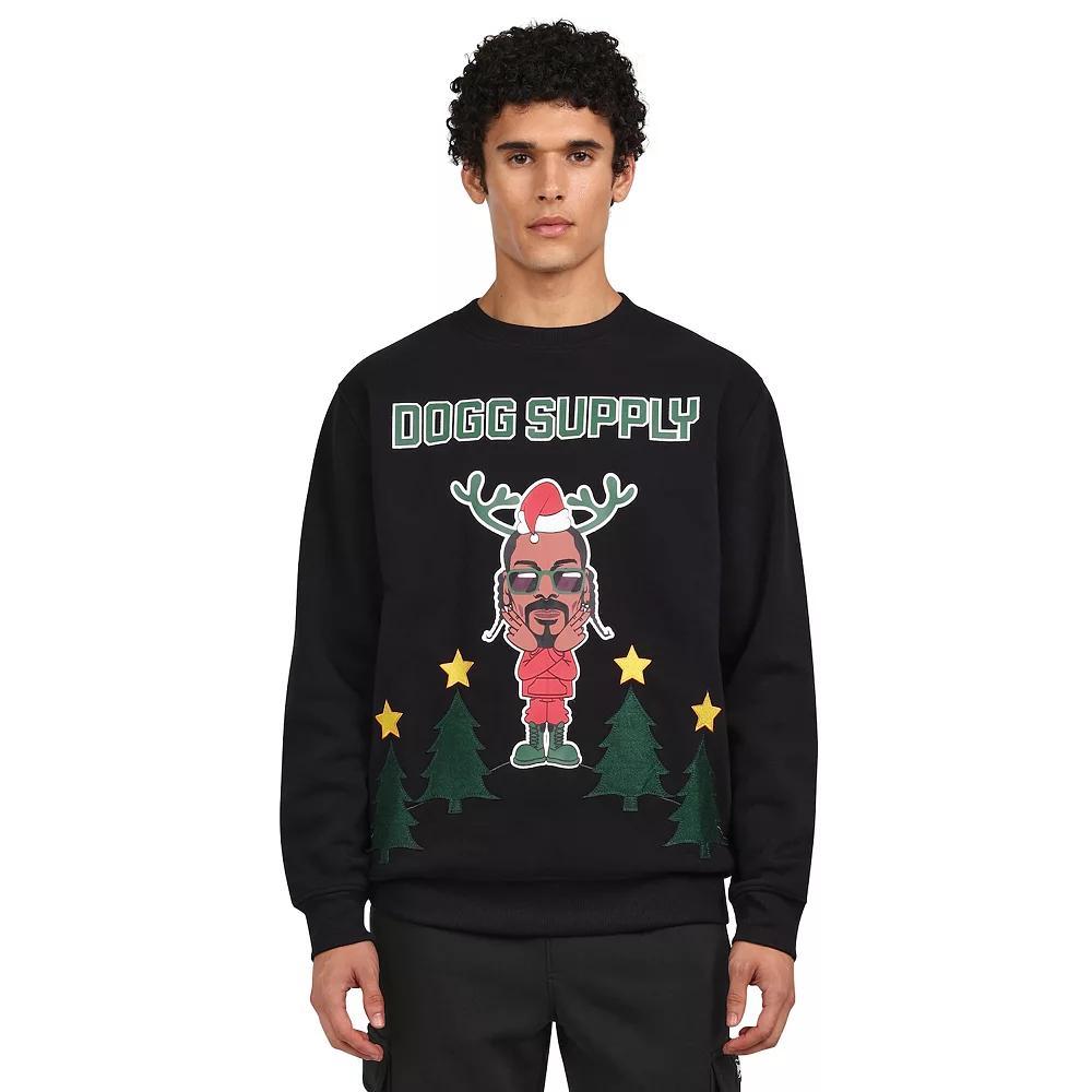 Dogg Supply Holiday Graphic Fleece Sweatshirt, Men's, Size: XXL, Black Product Image
