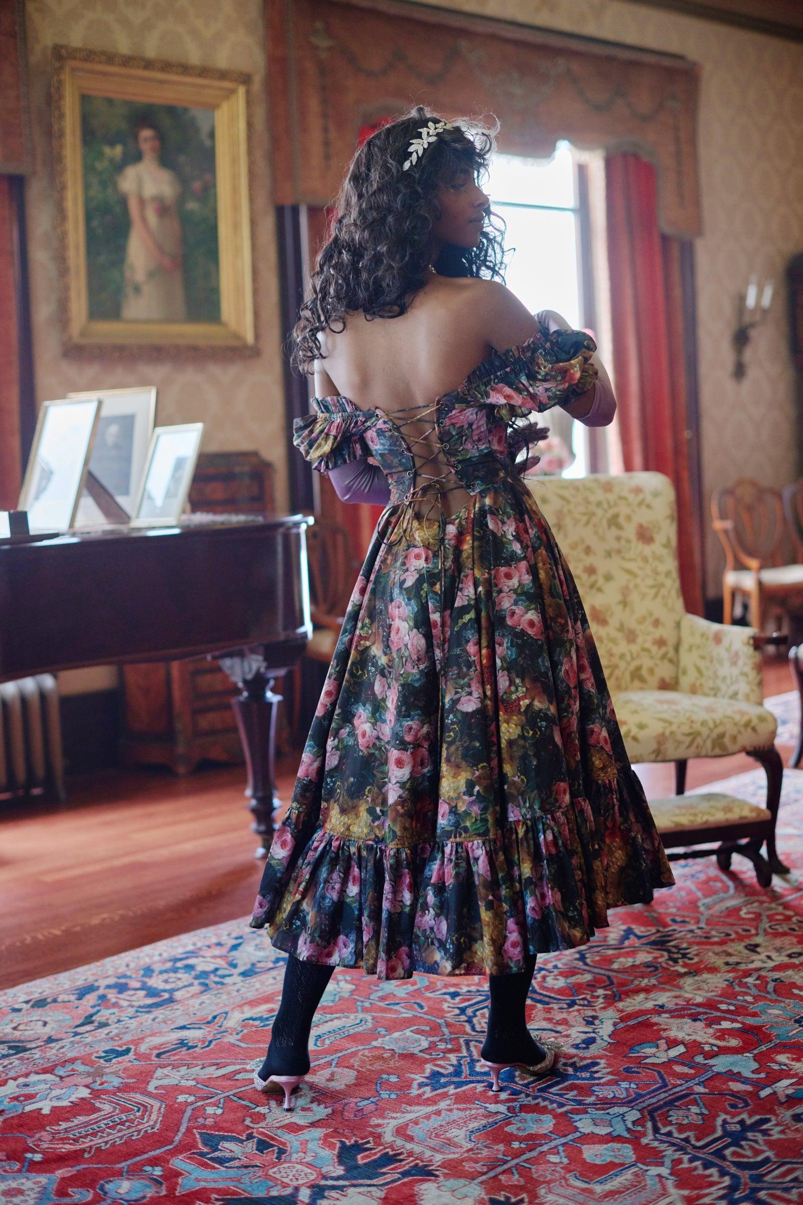 Genevieve Foxglove Dress Product Image