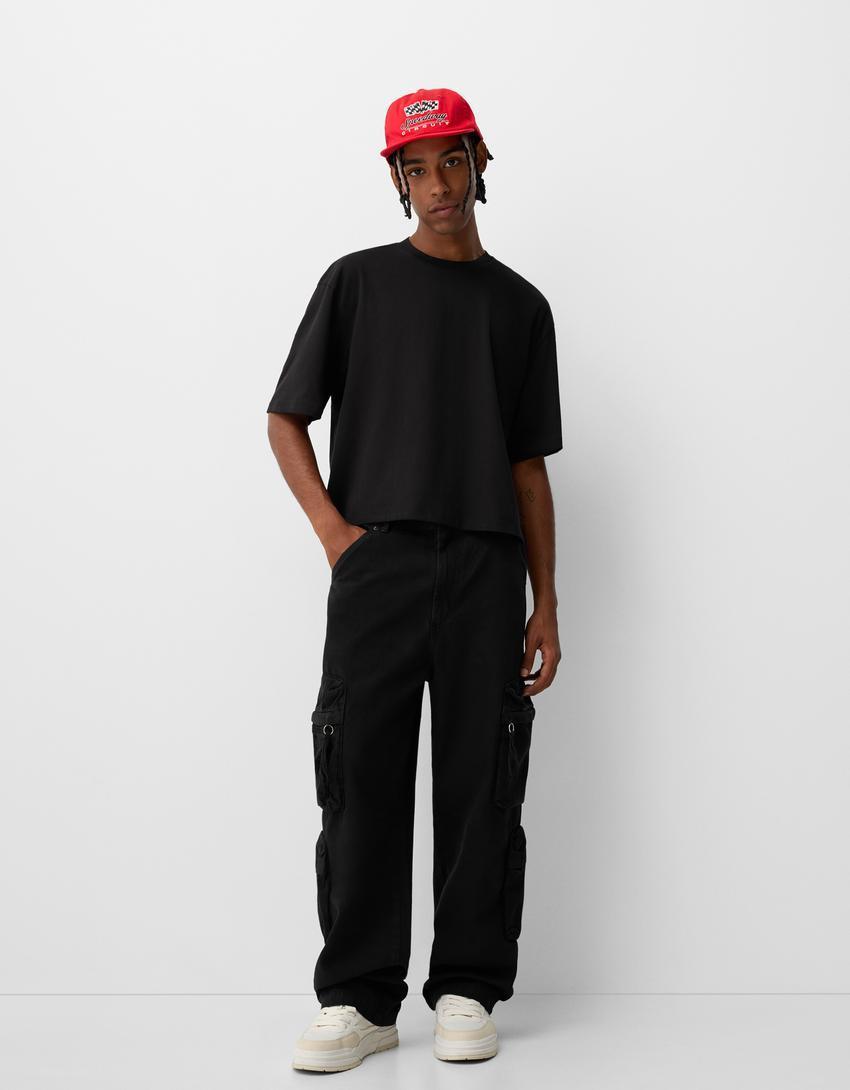 Multi-cargo baggy pants Product Image