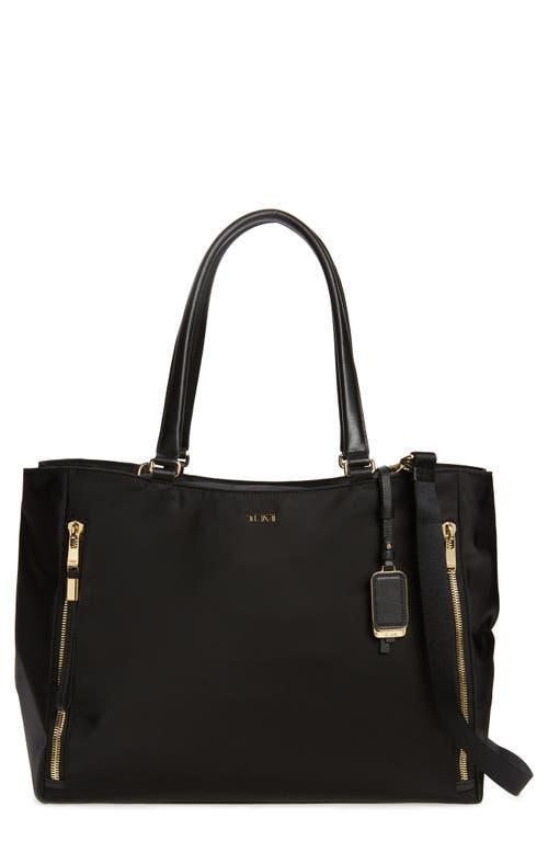 TUMI Valetta Large Tote Bag In Black/gold Product Image