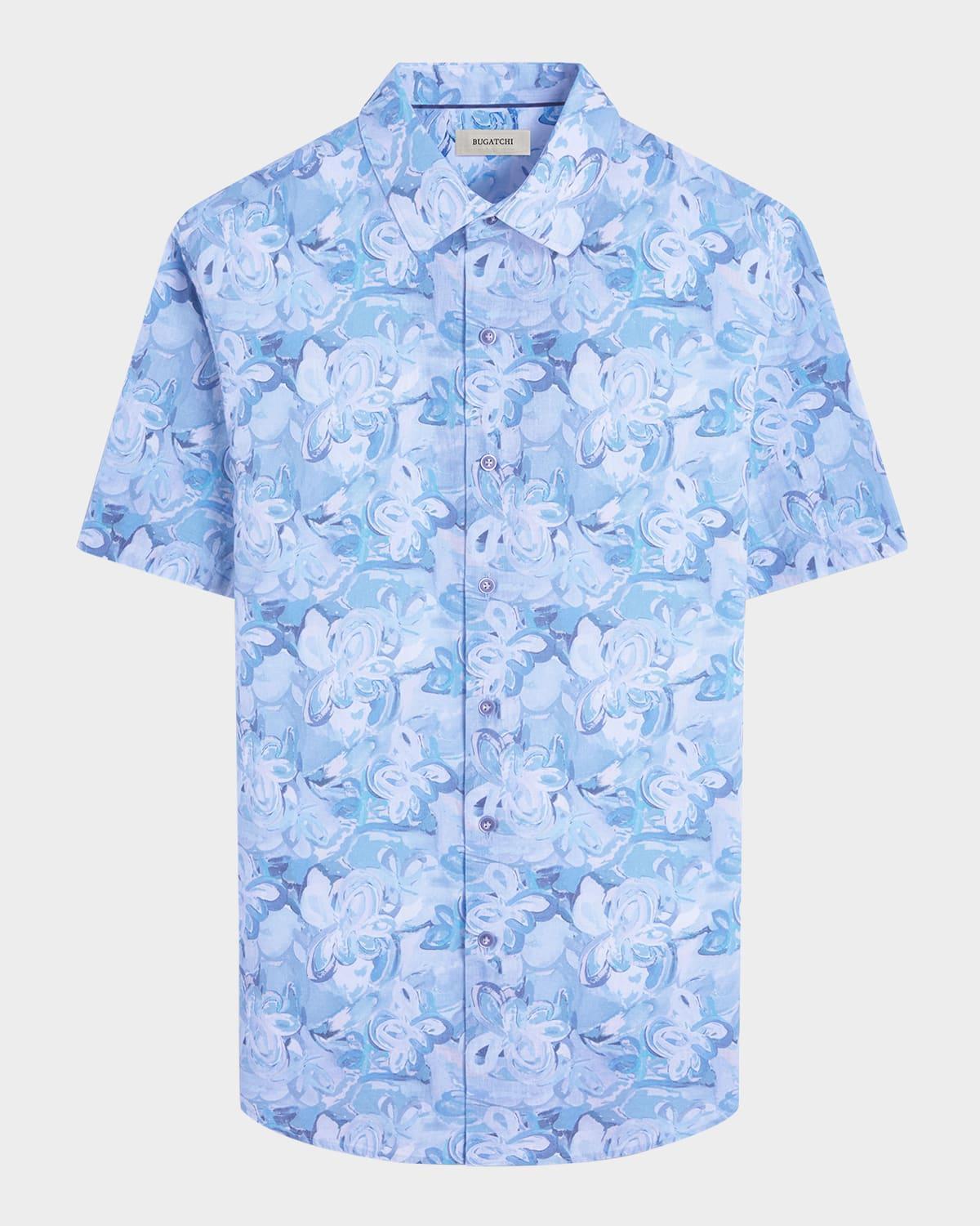 Mens Orson Short-Sleeve Linen Sport Shirt Product Image