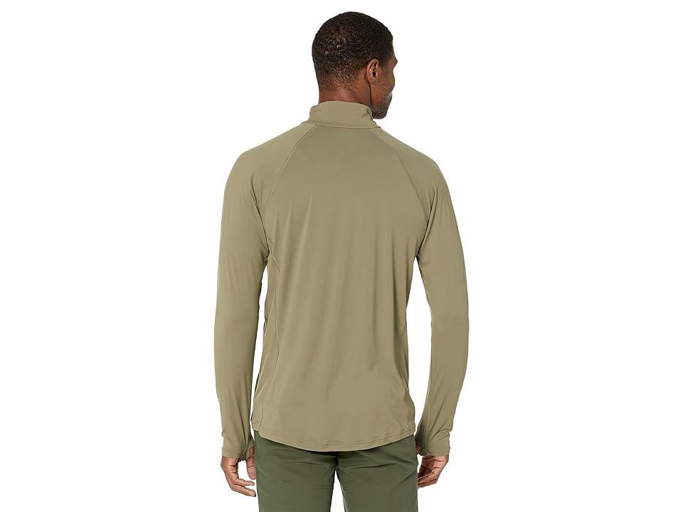 Mountain Hardwear Crater Lake 1/2 Zip (Stone ) Men's Clothing Product Image