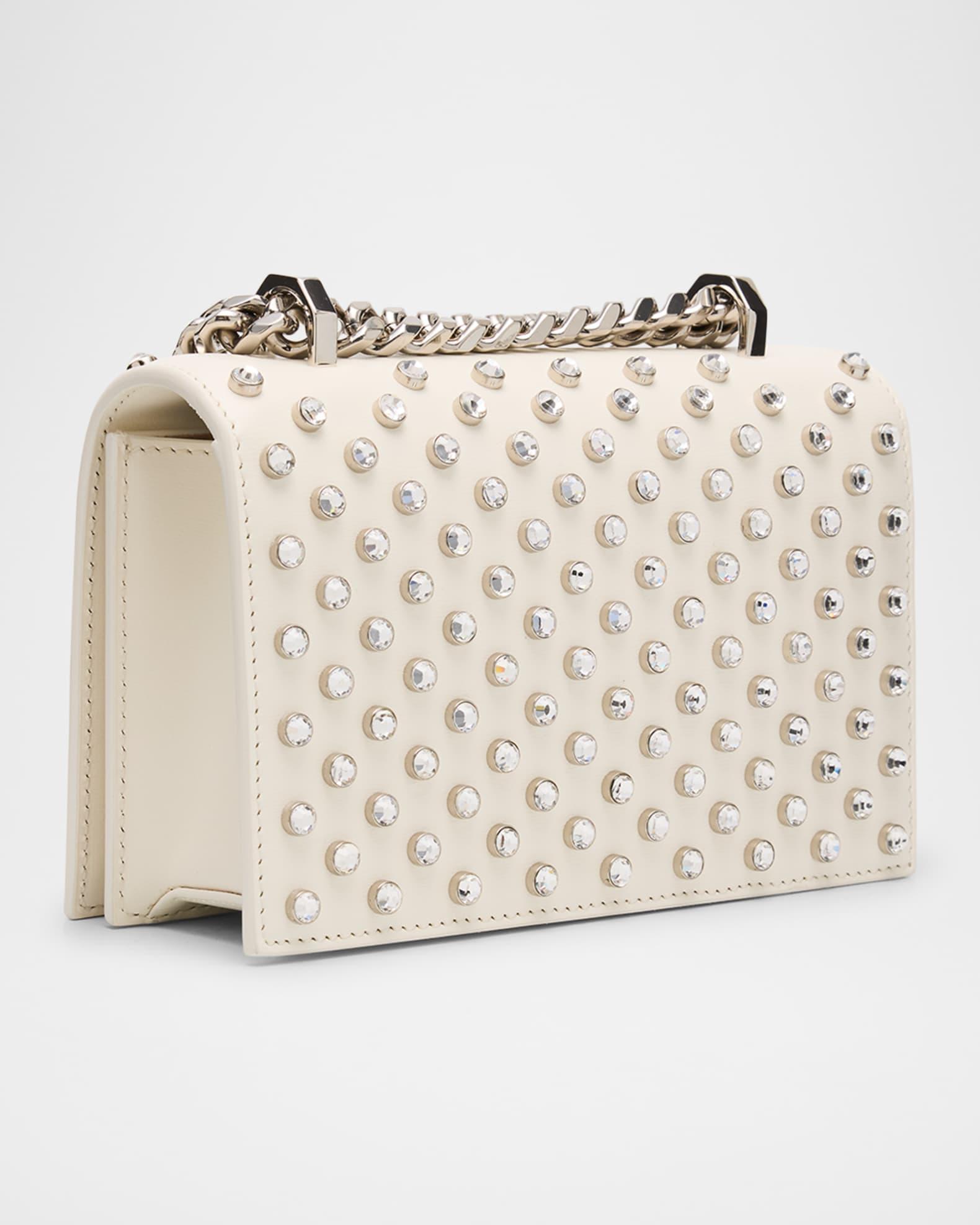 Jeweled Leather Shoulder Bag Product Image