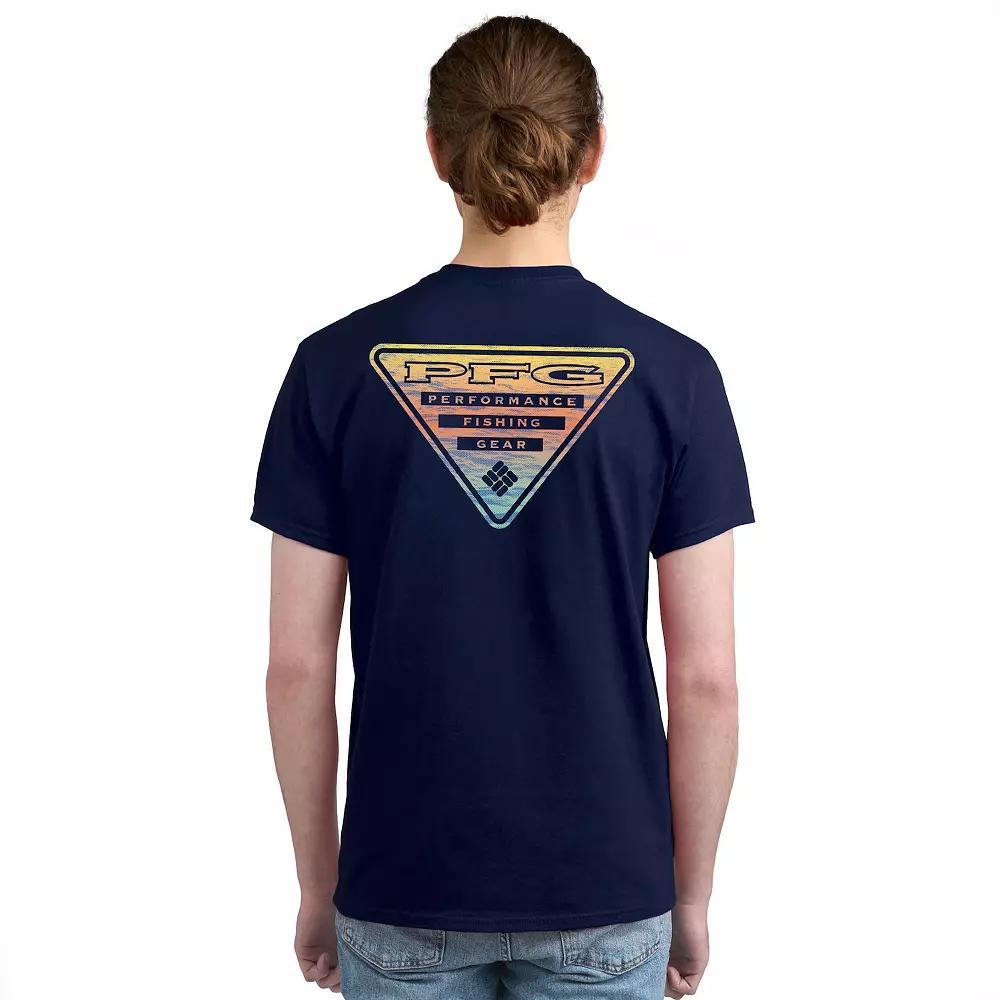 Mens Columbia PFG Print Short Sleeve Graphic Tee Product Image