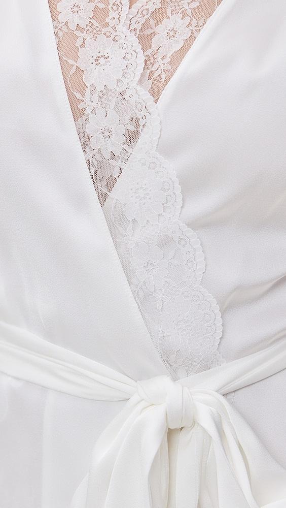 Kat the Label Sidney Robe Ivory | Shopbop Product Image