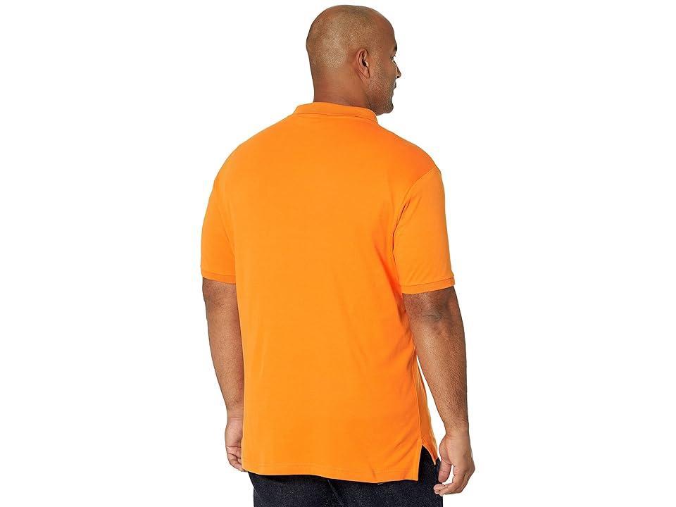 U.S. POLO ASSN. Solid Interlock Polo (Pumpkin Pie) Men's Short Sleeve Knit Product Image