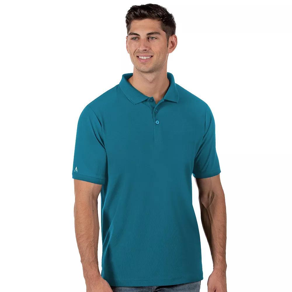 Men's Antigua Legacy Fitted Pique Polo, Size: Small, Red Product Image