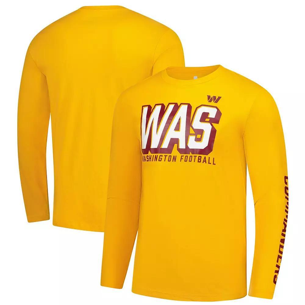 Men's Fanatics  Gold Washington Commanders Long Sleeve T-Shirt, Size: Small, Wft Gold Product Image