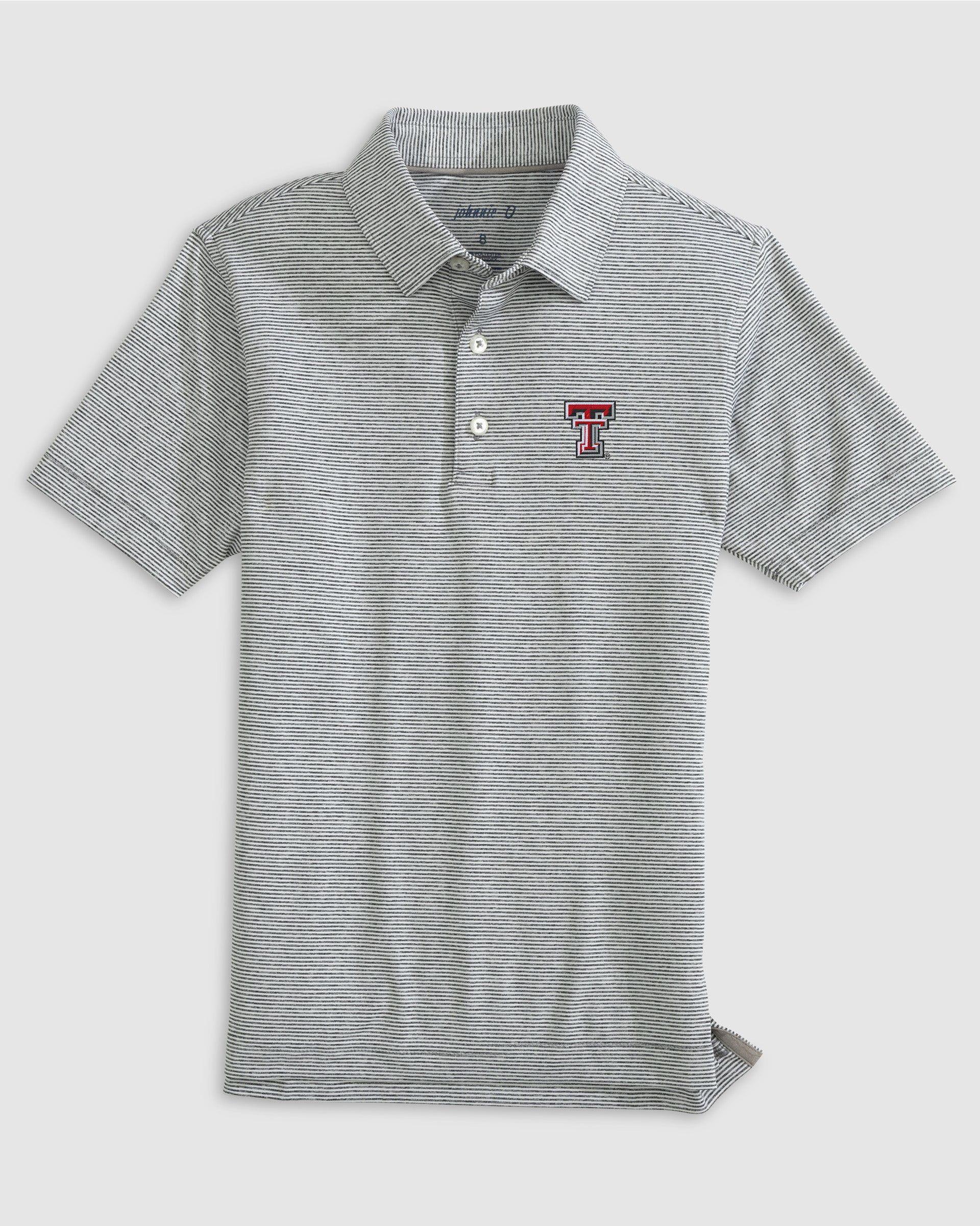 Cleveland Guardians Lyndonn Jr. Striped Jersey Performance Polo Product Image