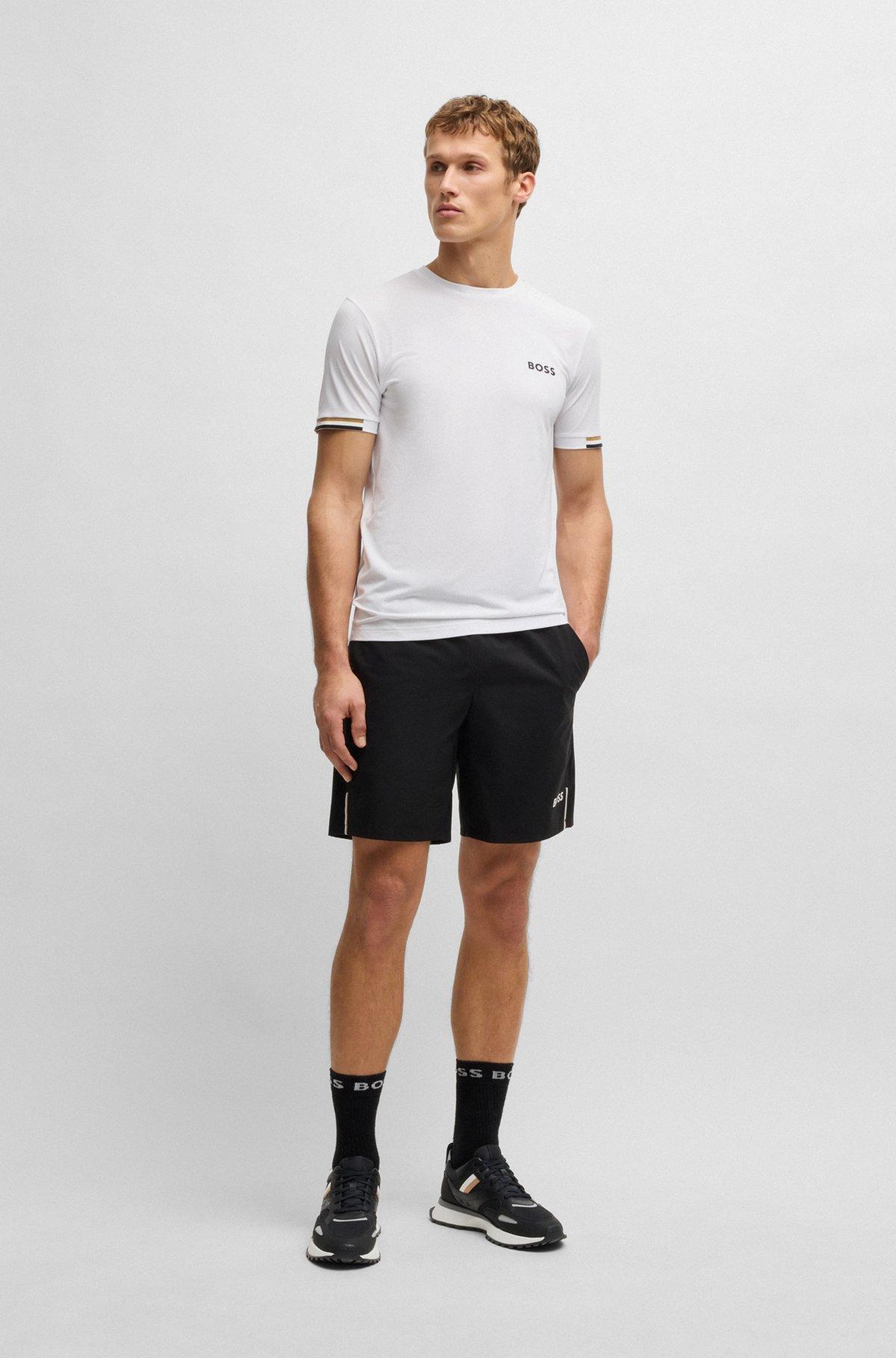 Running-style hybrid sneakers with EVA and rubber sole Product Image