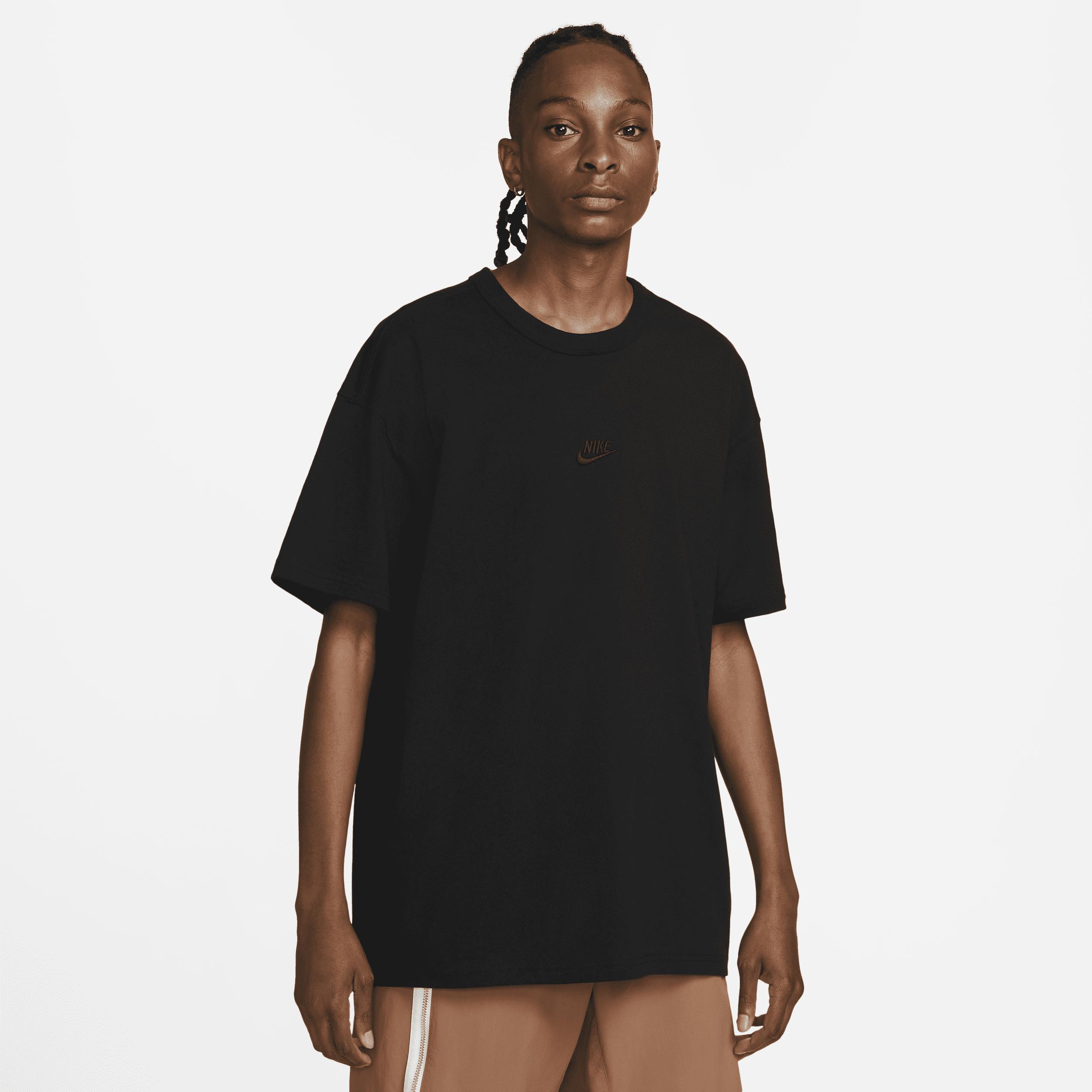 Nike Premium Essentials unisex oversized T-shirt in black Product Image