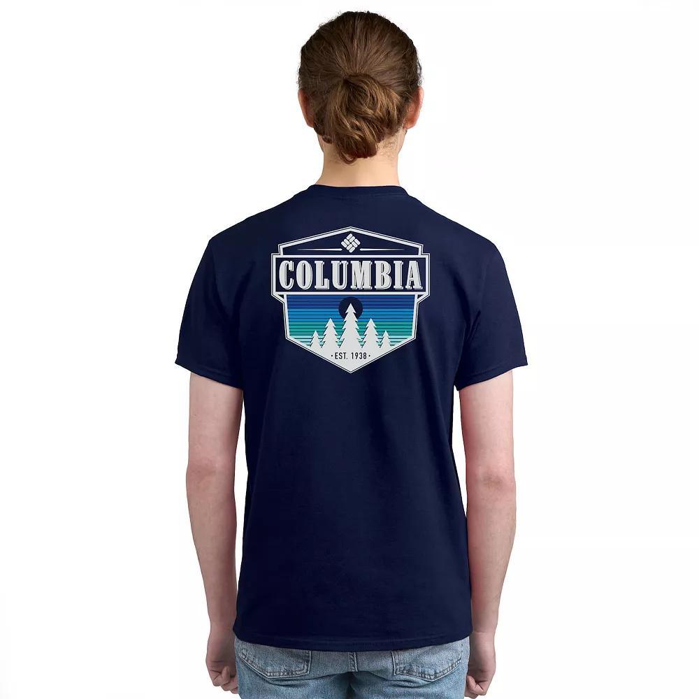 Mens Columbia Short Sleeve Graphic Tee Product Image