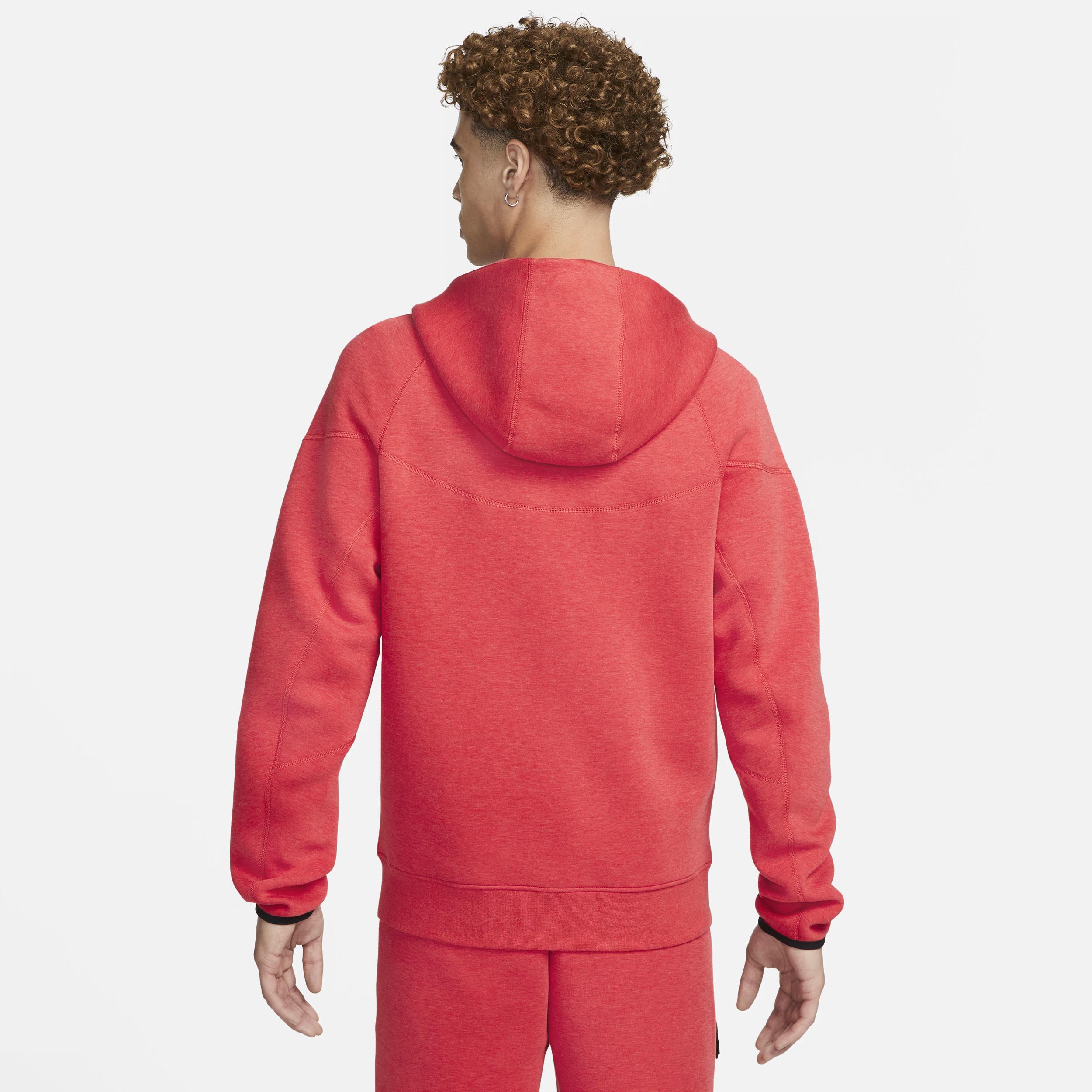 Nike Tech Fleece full zip hoodie in gray Product Image