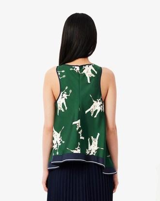 Regular Fit Lightweight Fluid Silk Top Product Image
