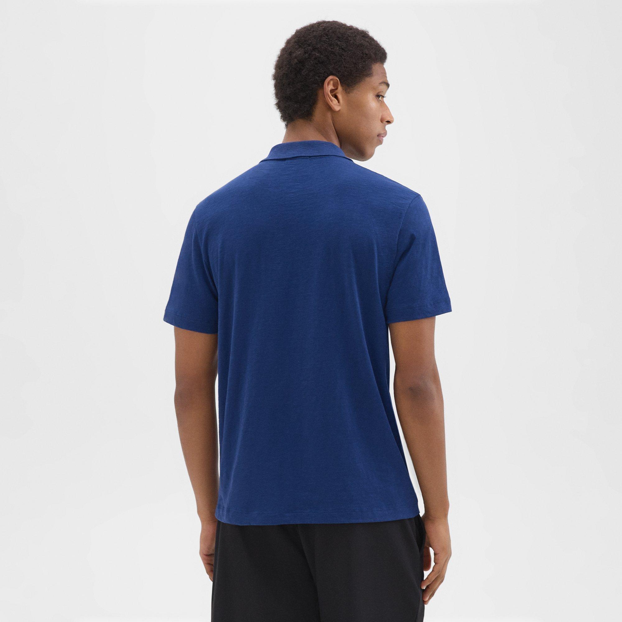 Slub Cotton Bron Polo Shirt | Theory Product Image