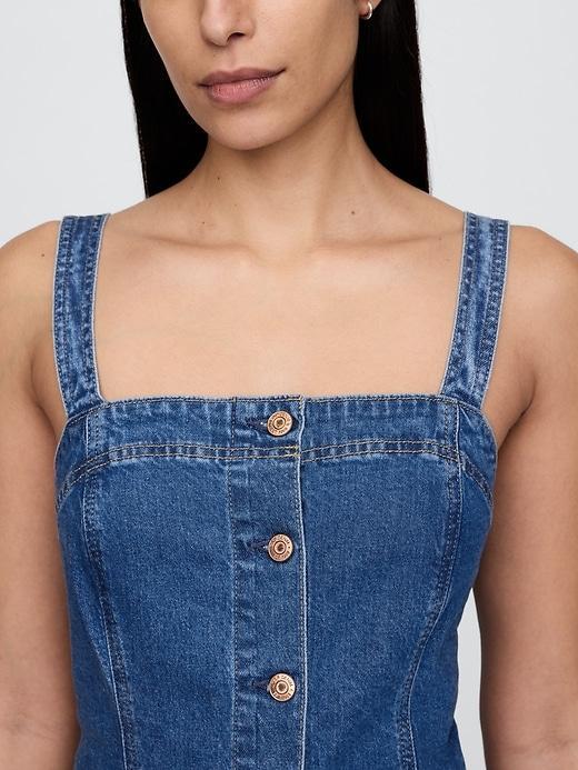 Denim Mini Dress Product Image