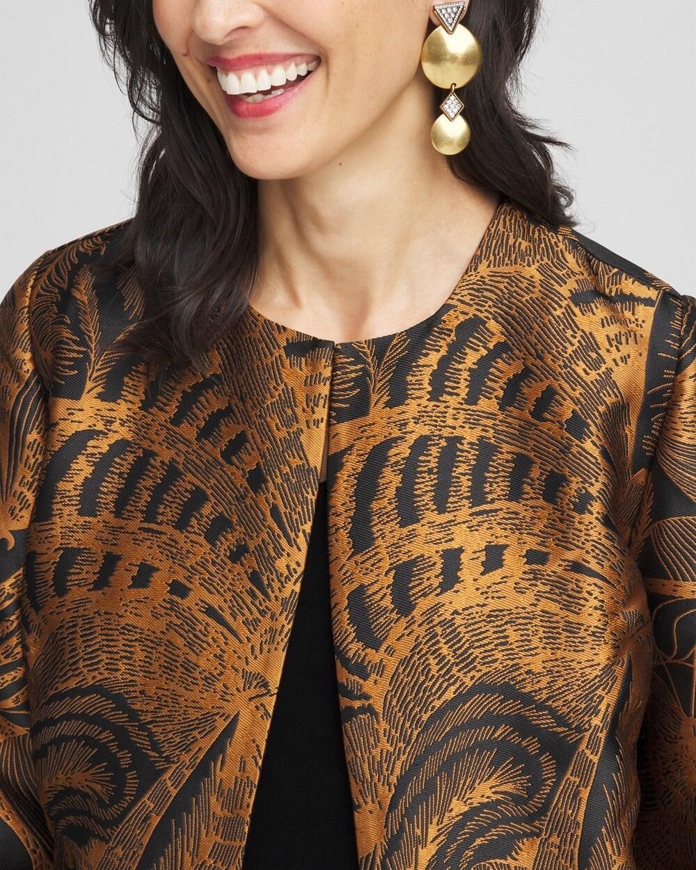 Travelers™ Collection Floral Jacquard Jacket Product Image