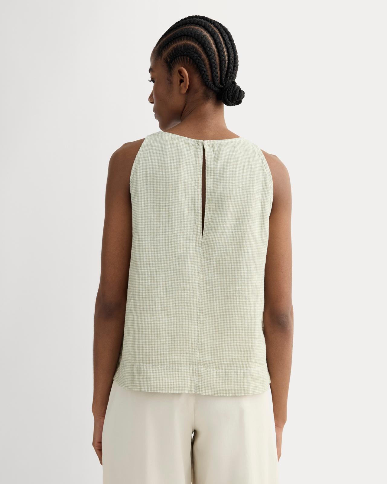 Womens Linen High-Neck Tank by Everlane Product Image