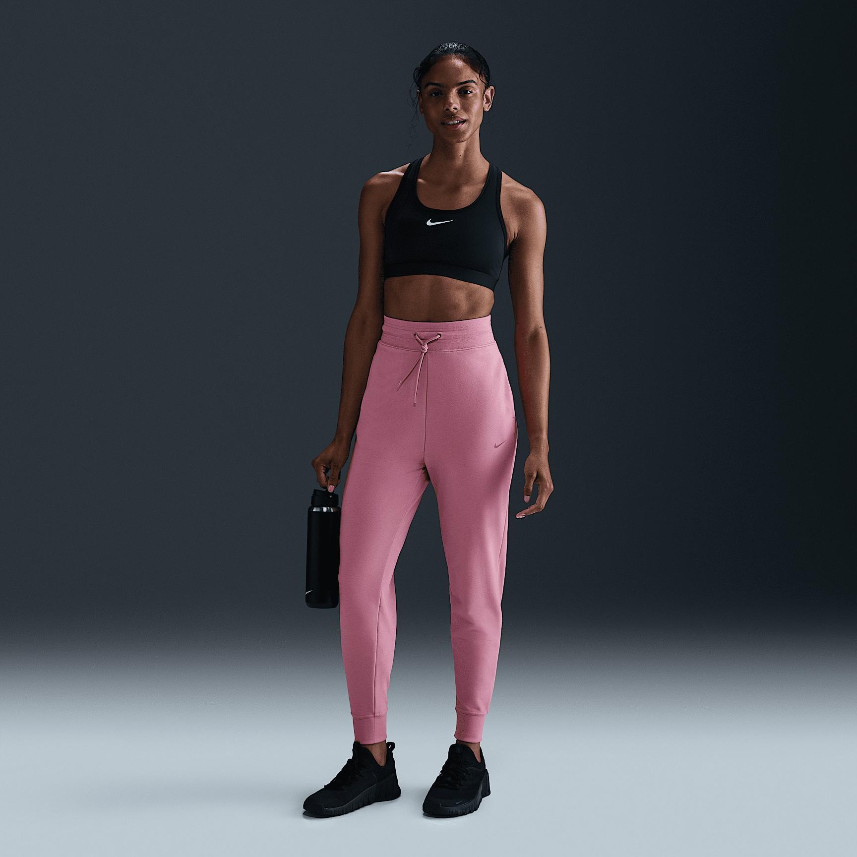 Nike Women's Dri-FIT One High-Waisted 7/8 French Terry Jogger Pants Product Image