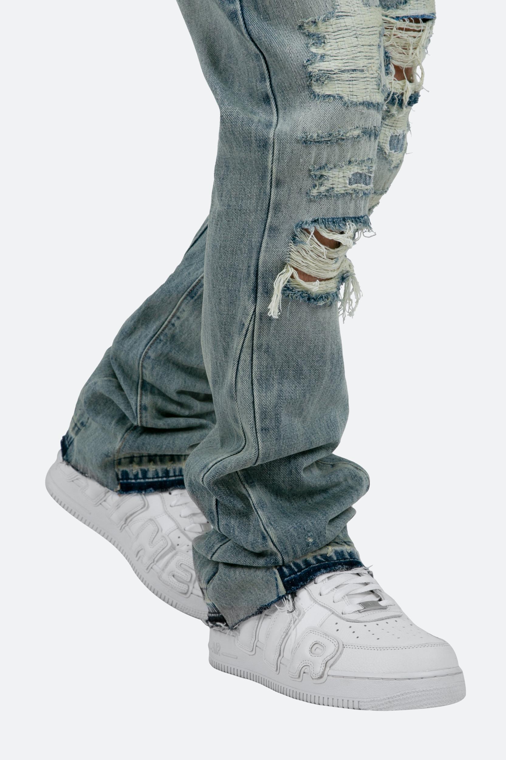 B469 Flare Denim - Blue Product Image