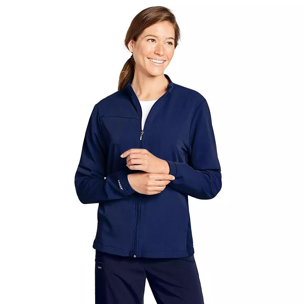 Unisex Jockey® Scrubs Zip & Go Jacket, Women's, Size: XXL, Black Product Image