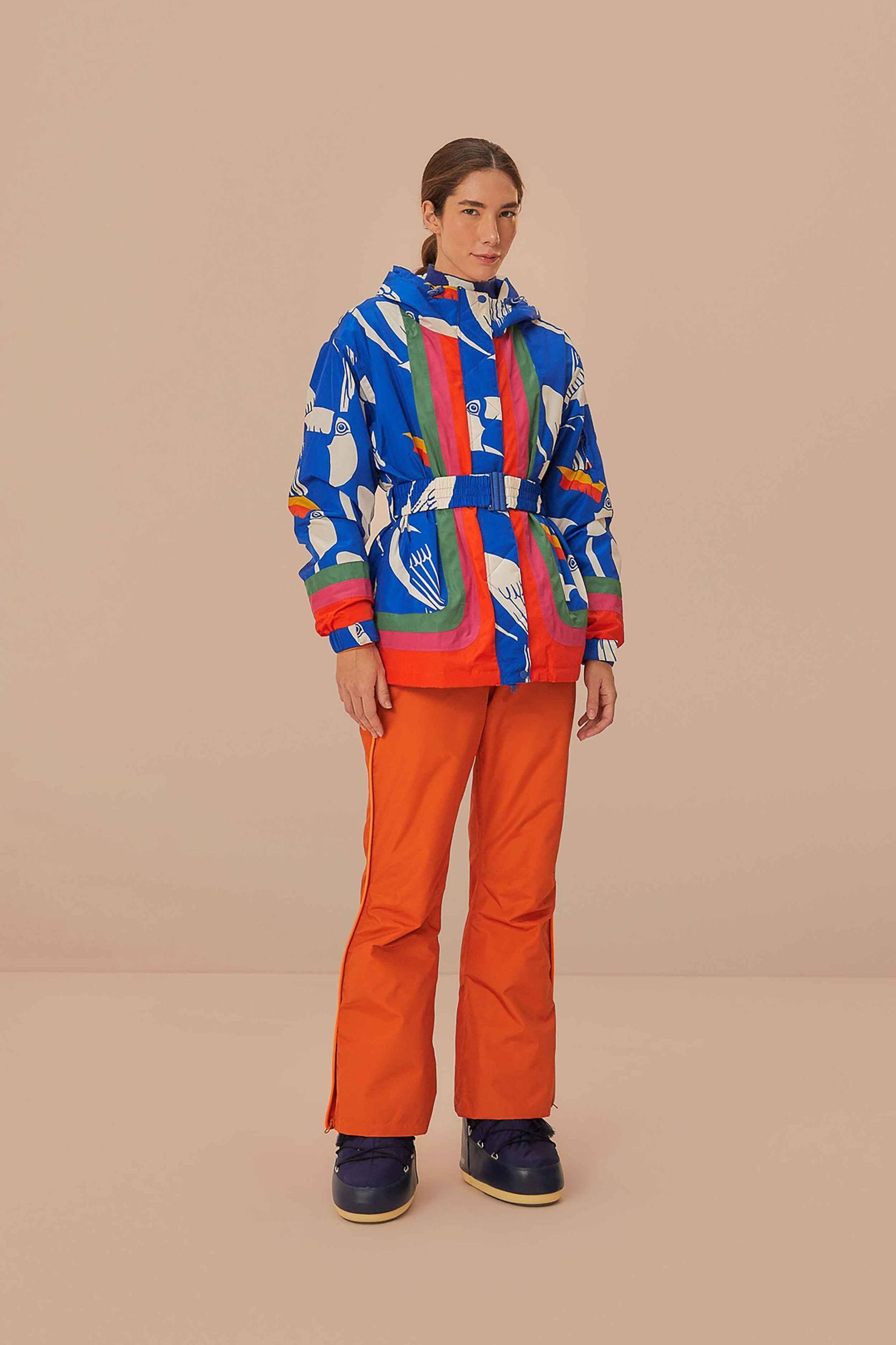 Orange Ski Pants, ORANGE / XXS Product Image