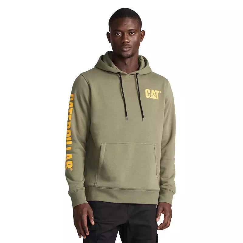 Caterpillar Cat Foundation Trademark Banner Hood Sweatshirt, Men's, Size: XXL, Bronze Product Image