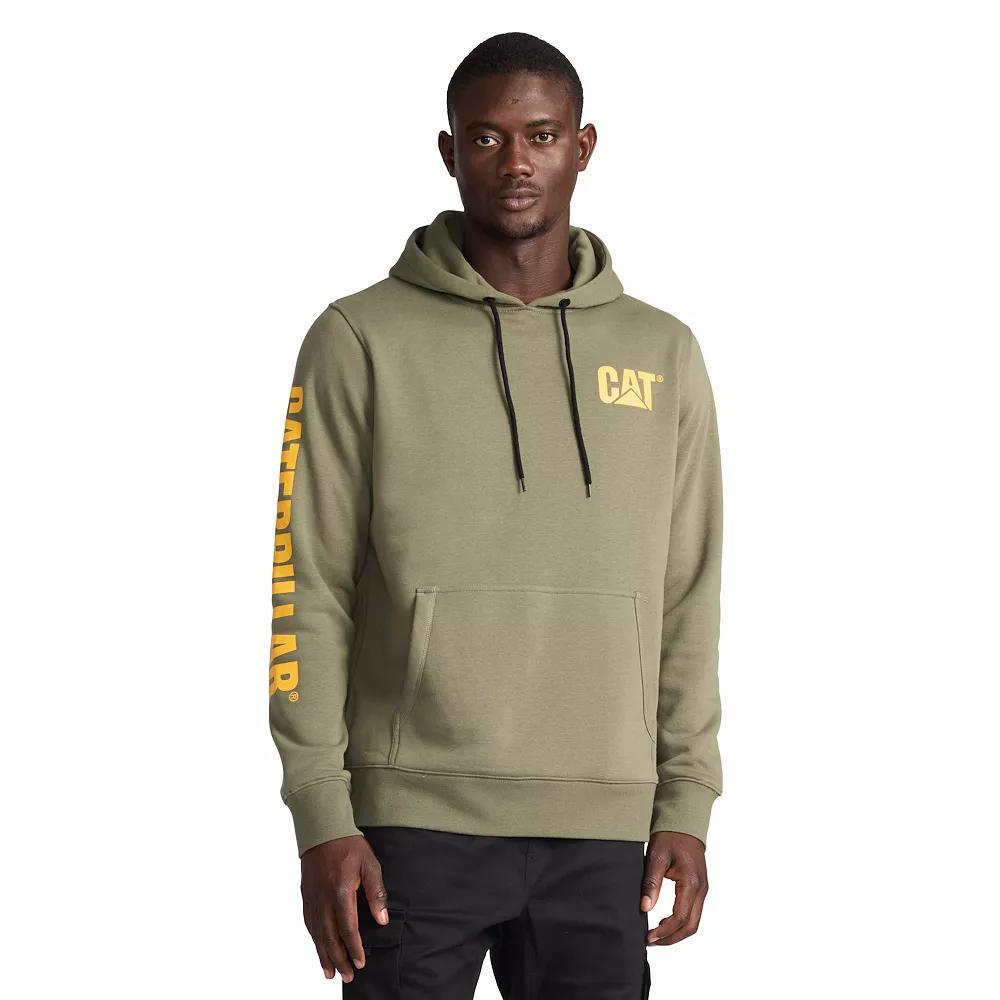 Caterpillar Cat Foundation Trademark Banner Hood Sweatshirt, Men's, Size: XXL, Bronze Product Image