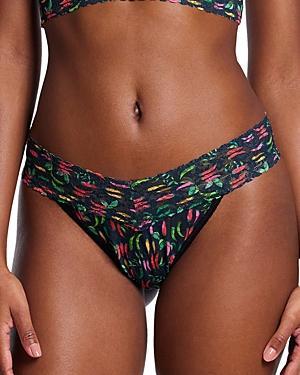 Hanky Panky Signature Lace Printed Original Rise Thong (Staycation) Women's Underwear Product Image