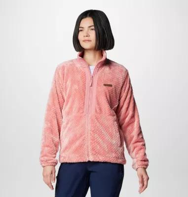 Women's Columbia Fire Side III Full Zip Jacket, Size: Large, Dark Grey Product Image