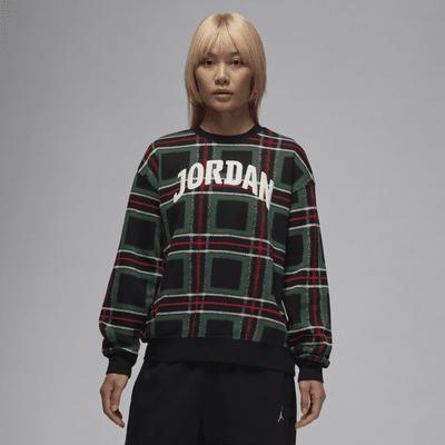 Womens Jordan Brooklyn Fleece Graphic Crew-Neck Sweatshirt Product Image