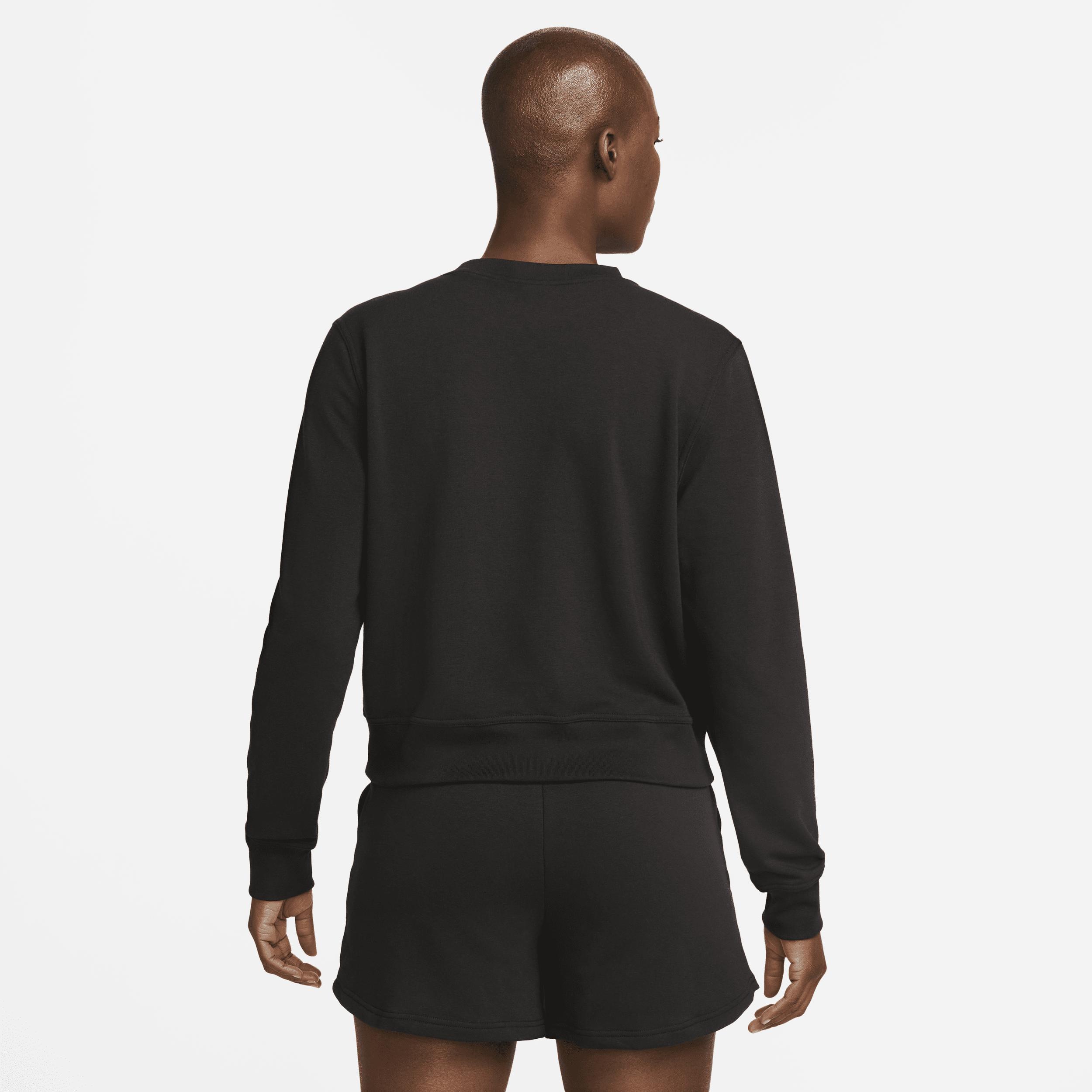 Nike Women's Dri-FIT One Crew-Neck French Terry Sweatshirt Product Image