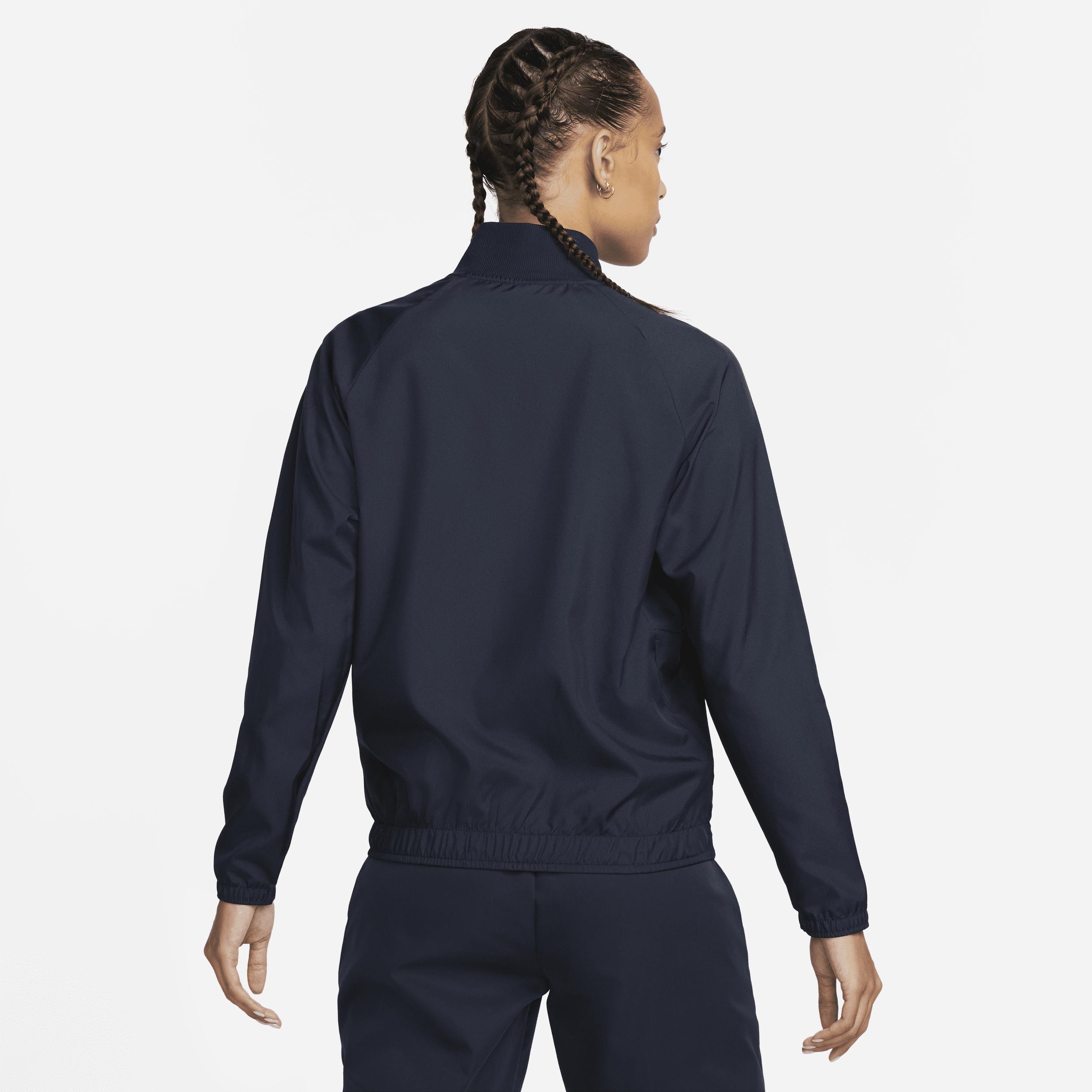 Women's Nike Blue Barcelona Team Anthem Raglan Performance Full-Zip Jacket, Size: XL, Bar Blue Product Image