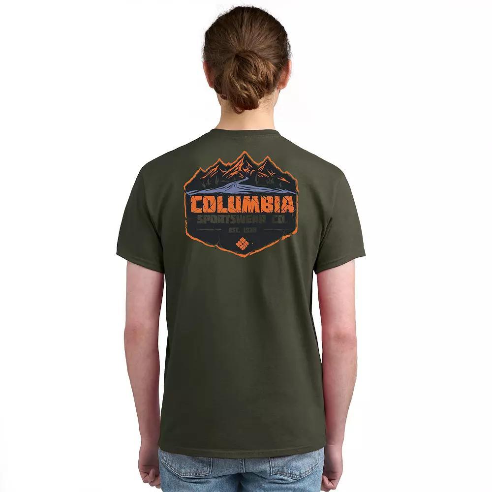 Mens Columbia Short Sleeve Graphic Tee Product Image