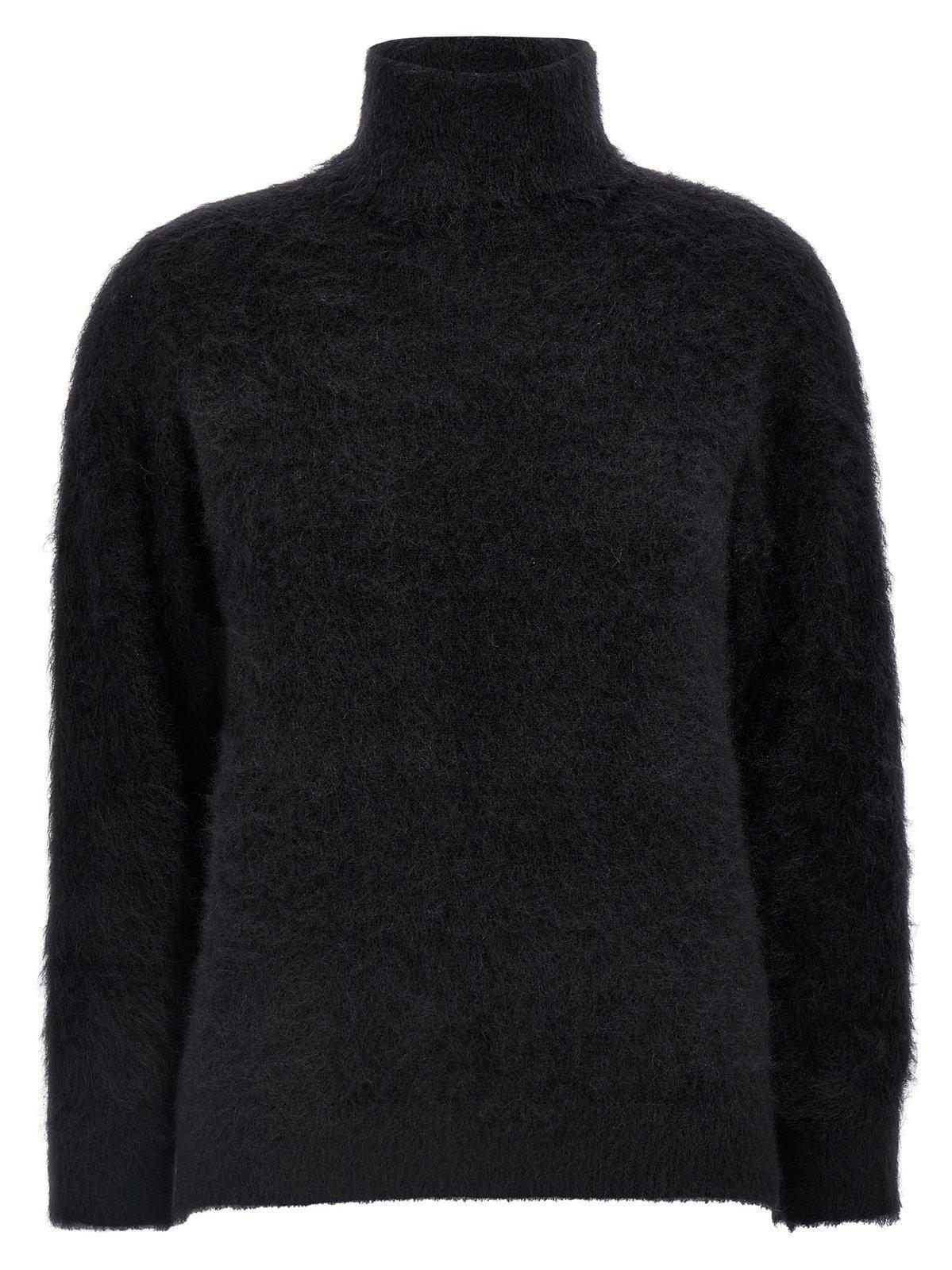 ALBERTA FERRETTI Long-sleeved Sweater In Black Product Image
