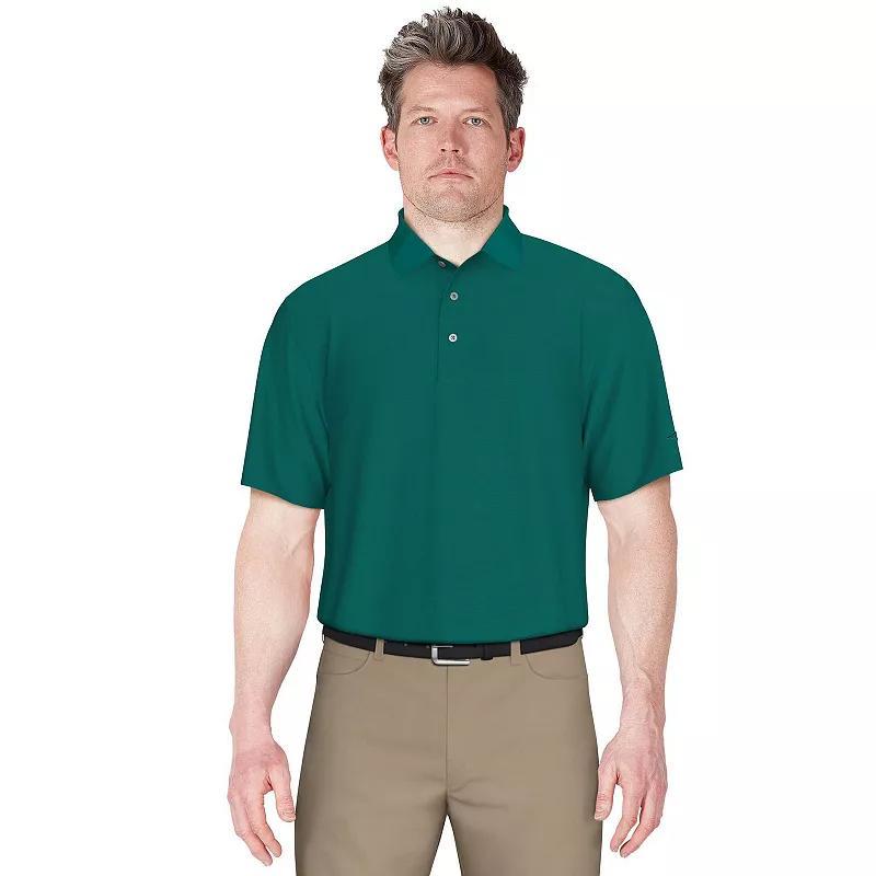 Men's Grand Slam Classic-Fit Solid Golf Polo, Size: Large, Deep Green Product Image