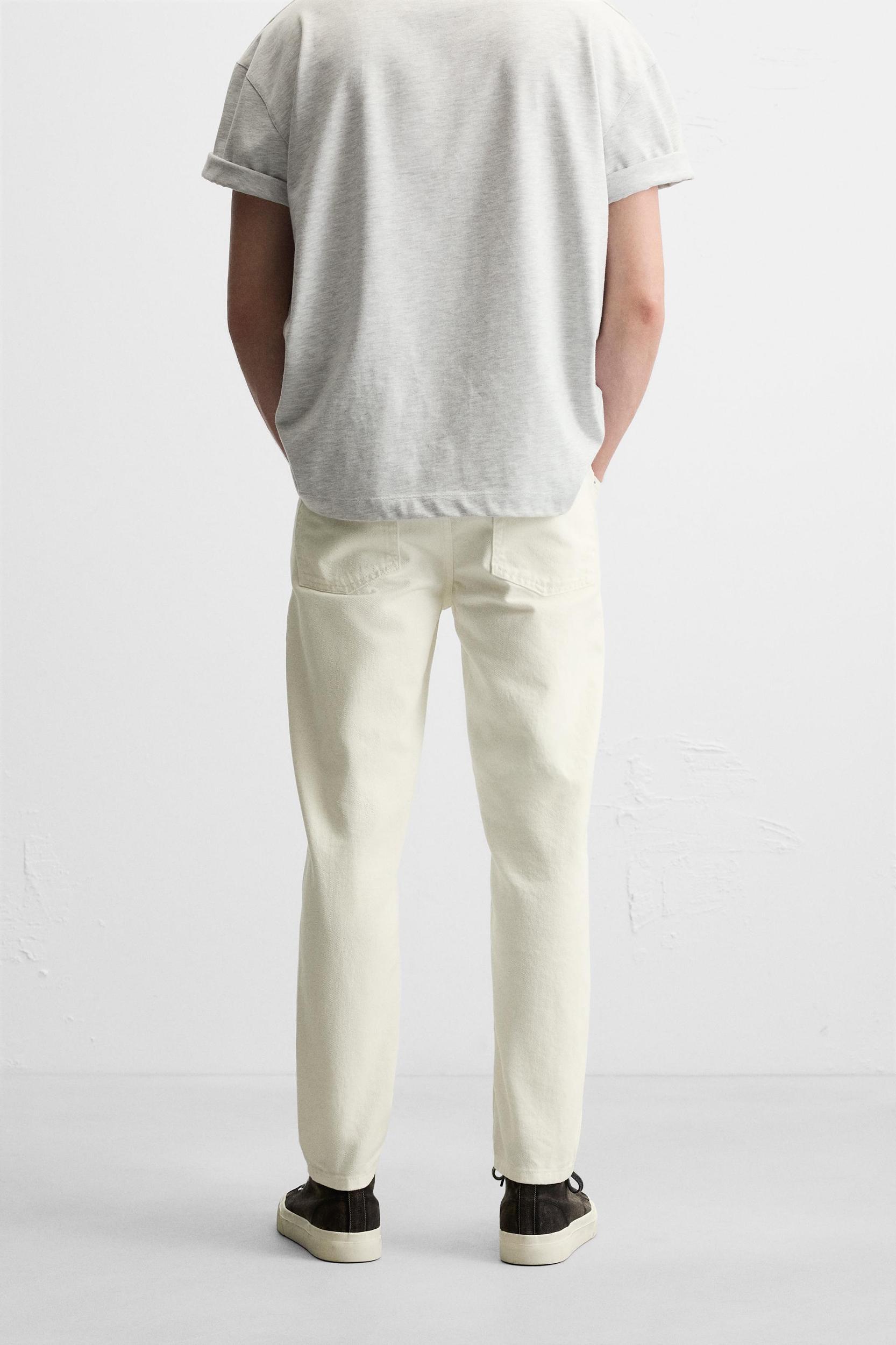 SLIM CROPPED FIT JEANS Product Image
