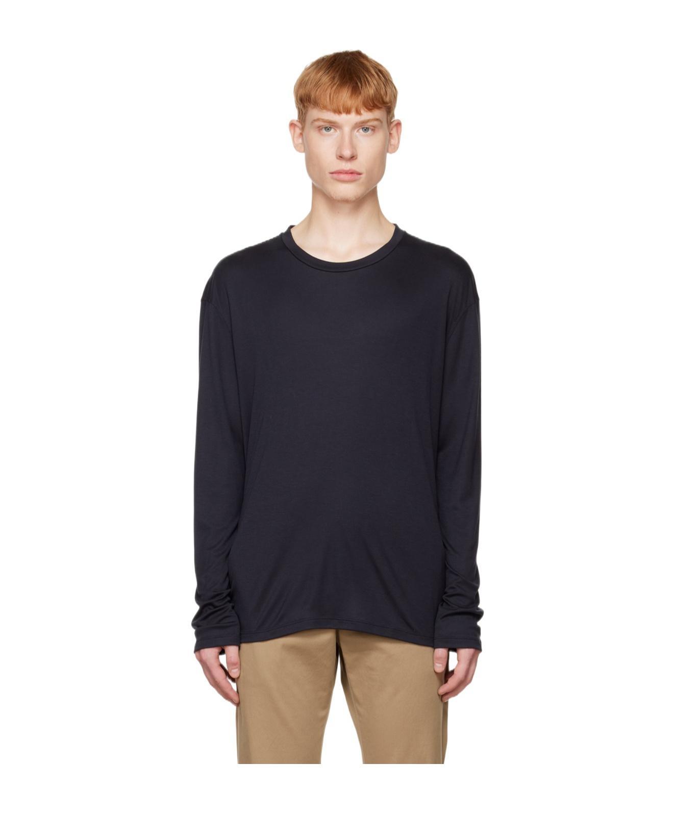 ZEGNA Long-sleeved Sweater In Black Product Image