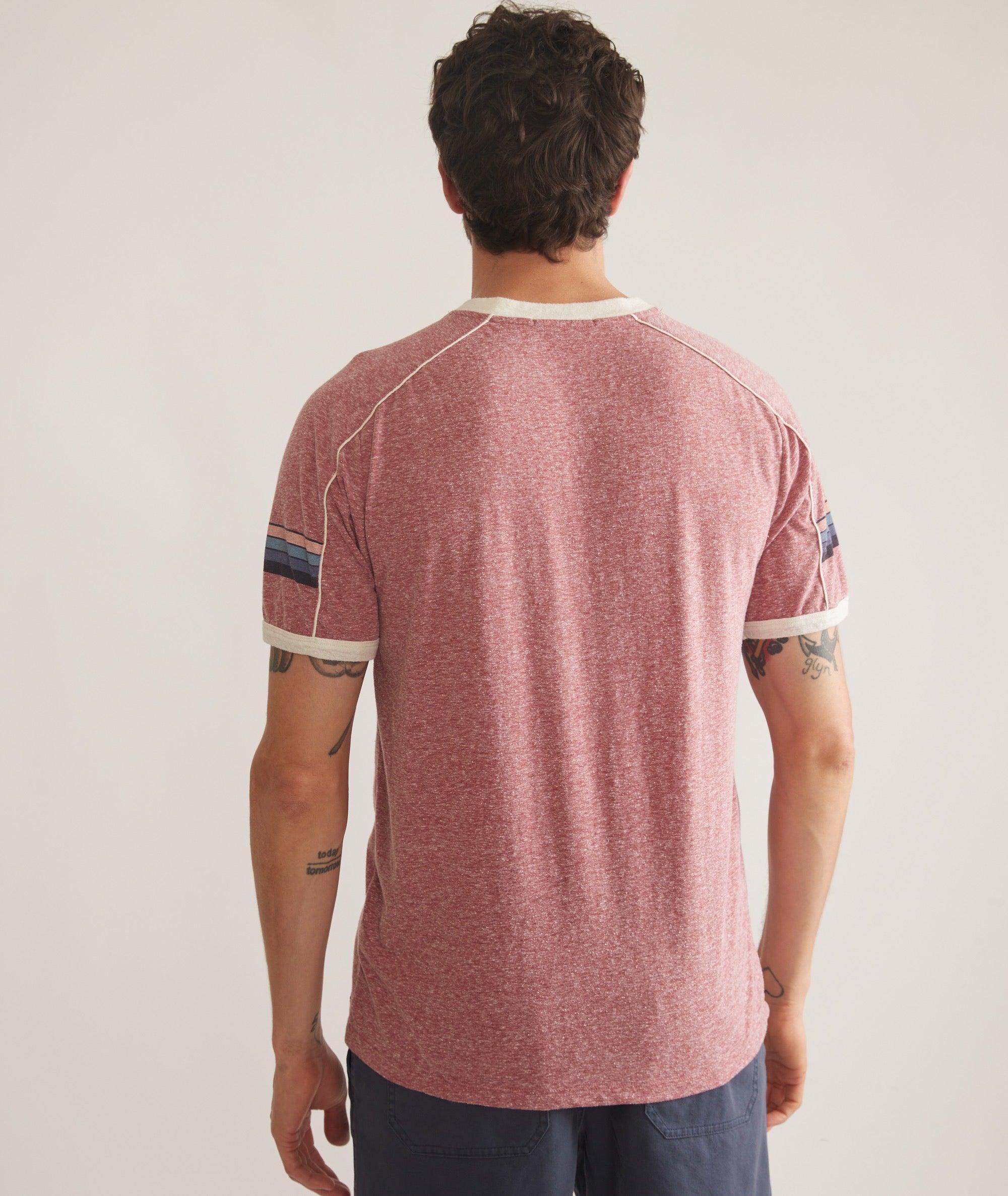 Varsity V Neck Tee Product Image